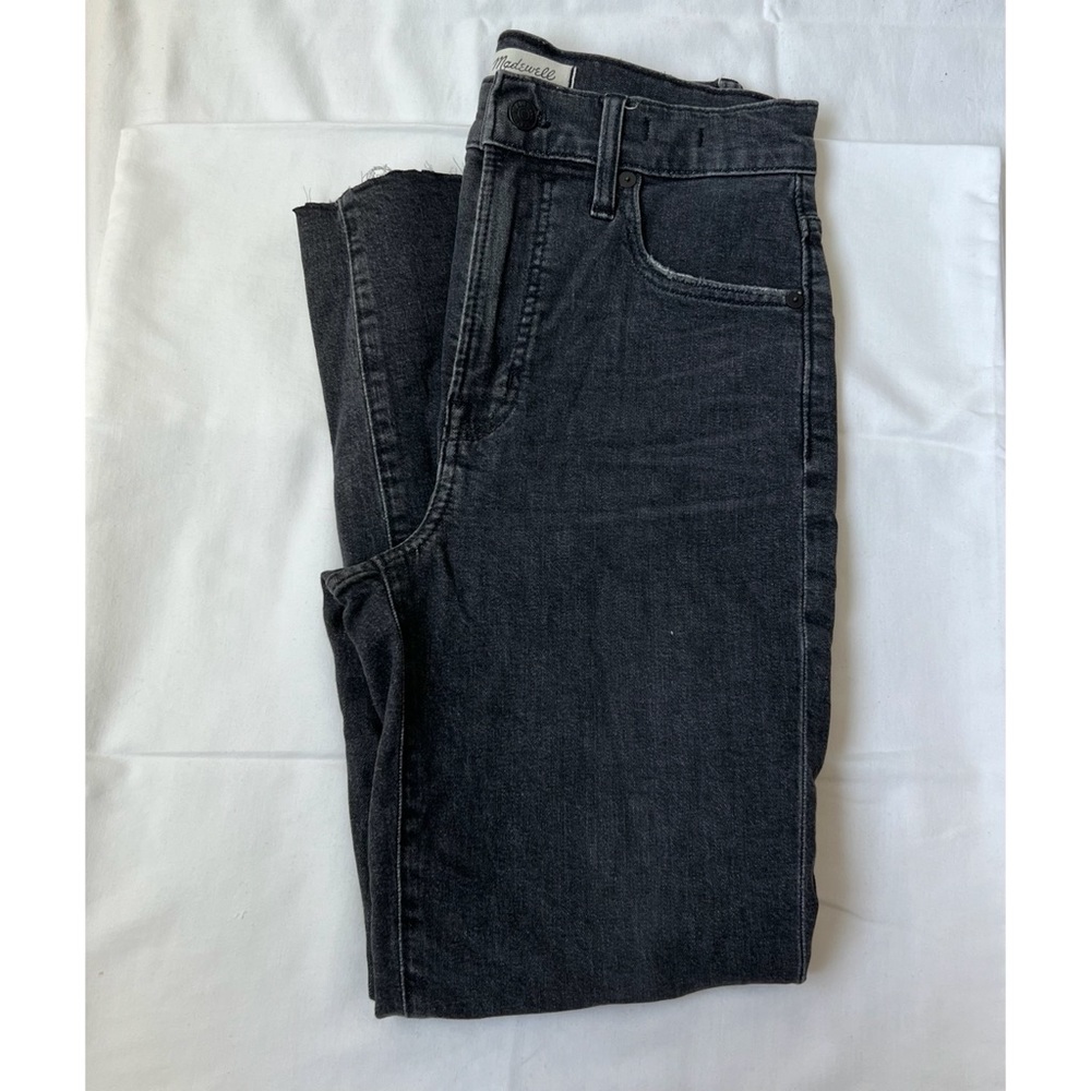Madewell Perfect Vintage Crop Jean in Lunar Wash - size 25